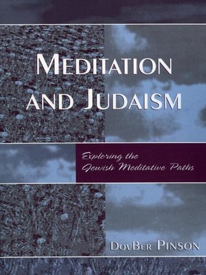 cover image of Meditation and Judaism
